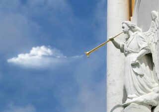 Angel statue